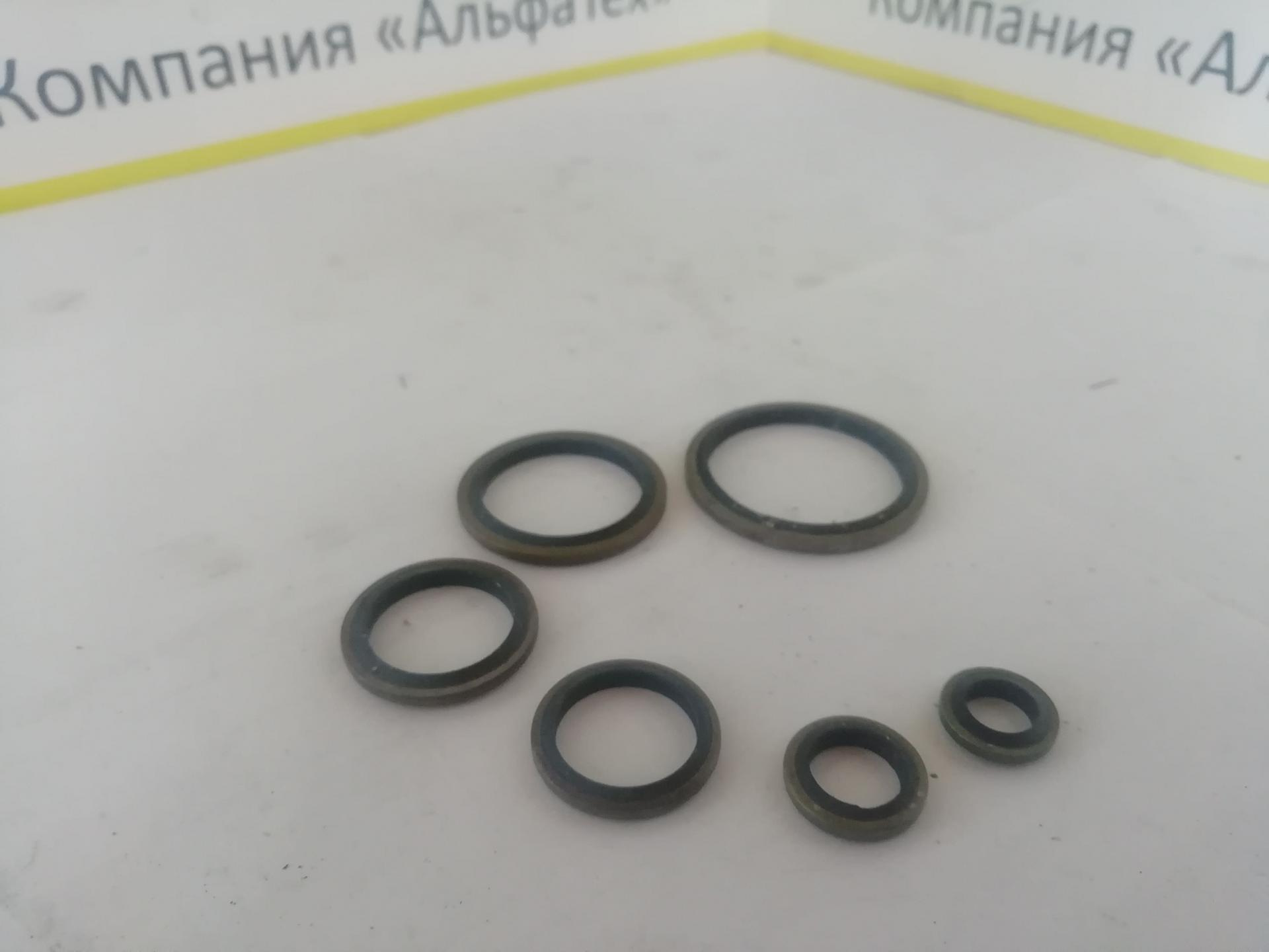 Кольцо уплотнительное металл прорезин Ф18